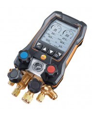 testo 557s Smart Kit per il vuoto - Manifold digitale smart con sonde termometriche a pinza e per il vuoto senza fili