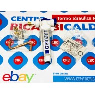 PIASTRA PLACCA PULSANTE AZIONAMENTO SCARICO WC GEBERIT BIANCA